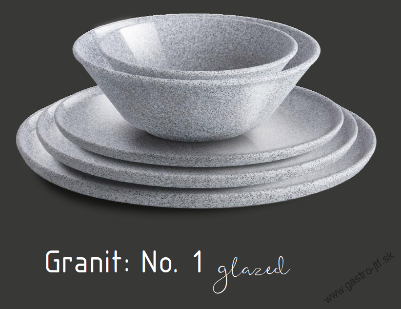 Miska pr. 20 cm GRANIT No. 1 glazed