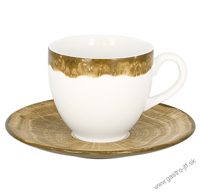 Podšálka 17 cm k šálke 28 cl WOODART MOSS GREEN