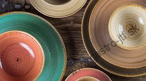 Tanier hlboký 23 cm Twirl - beach