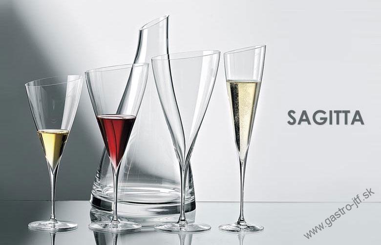 Wine 190 ml SAGITTA handmade - 6 ks