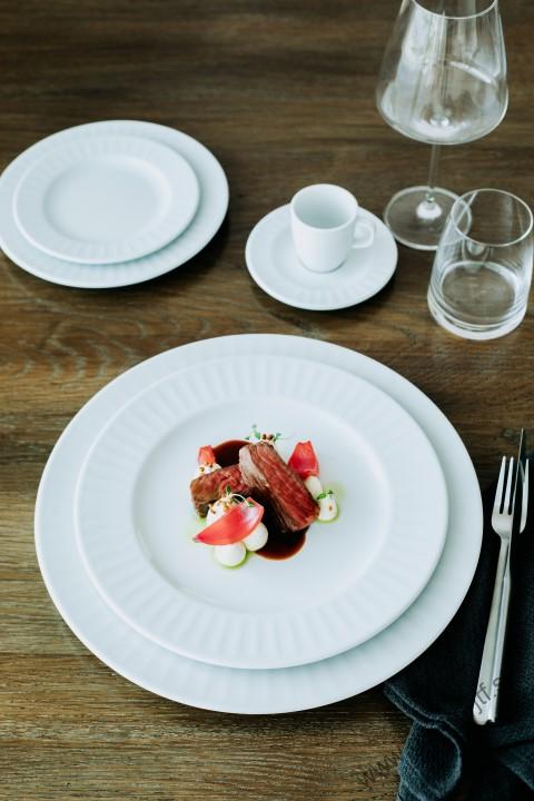 Tanier hlboký 22 cm BISTRO RADIAL 