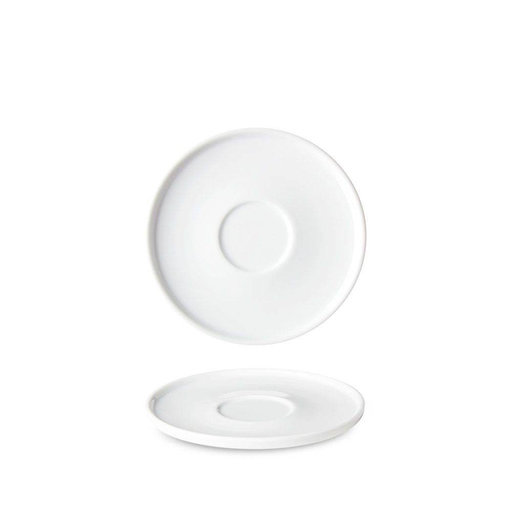 Podšálka 14 cm OPTIMO white glazed