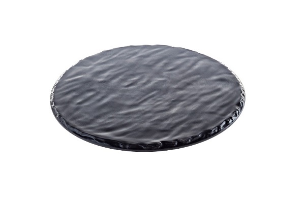 Podnos melamín bridlicový efekt okrúhly 30 cm