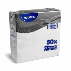 Servitky biele 50 ks PREMIUM 40x40cm 89100