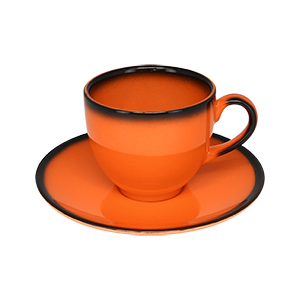 Šálka na kávu 28 cl Lea Orange