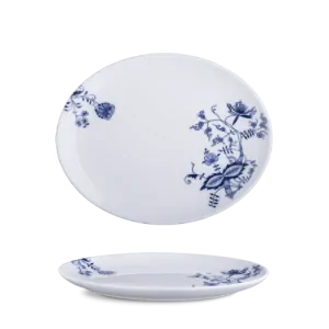 Tanier plytký ovál 28 cm Isabell CLASSIC blue
