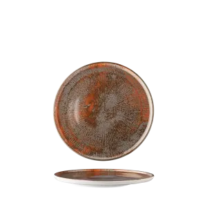 Tanier plytký 20 cm Optimo SHELL Brown