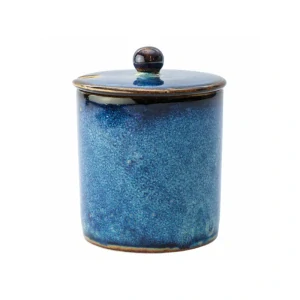 Deep blue cukornička s viečkom 220 ml