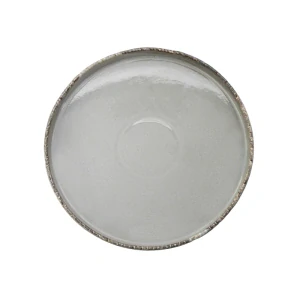 Samto tanier plytký pr. 28 cm šedý