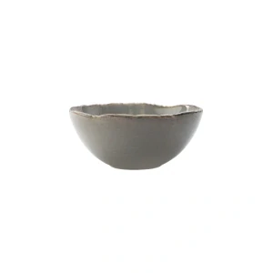 Samto miska pr. 15 cm šedá