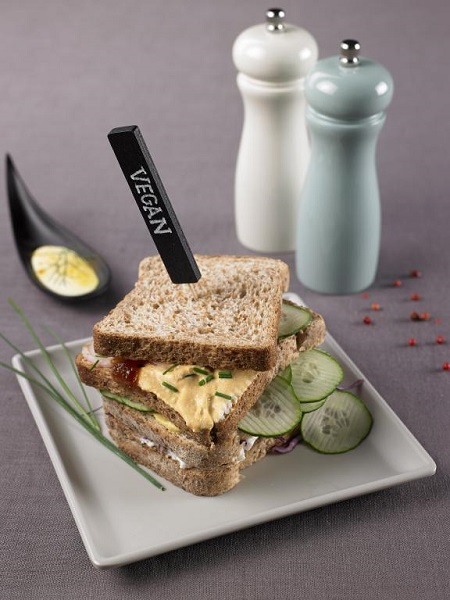 Tanier štvorec melamín šedý 17x17x1,8 cm