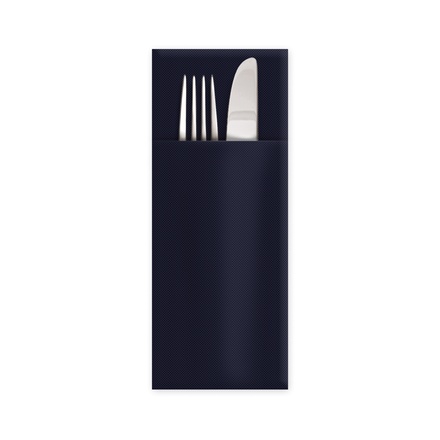 Obrúsok CutleryStar čierny premium 32x40 (50ks)  