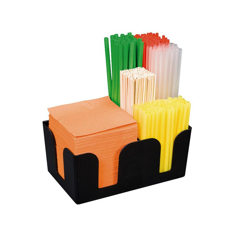 Bar Caddy - čierny lesklý , barmanský organizér