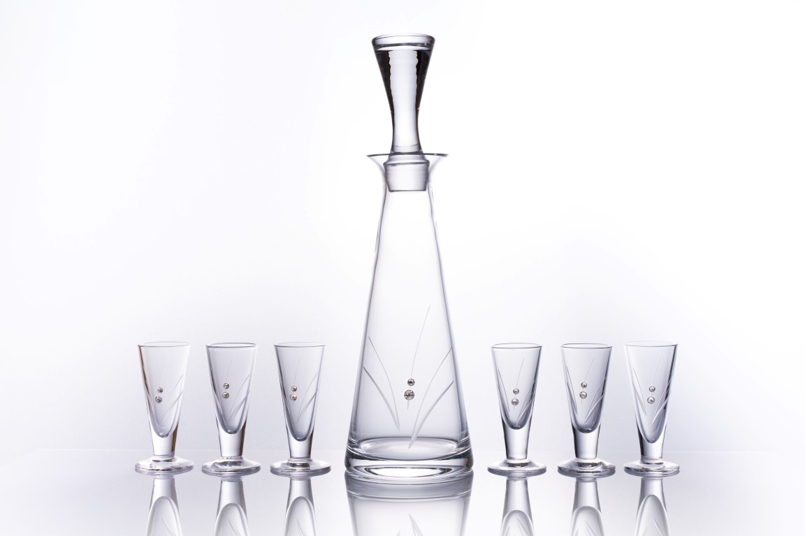 Likér set GRASS 1+6 (360+20 ml) handmade