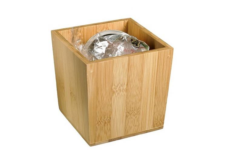 Kôš na stôl bambusový