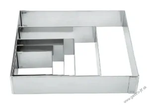 Forma štvorcová 80x80x(H)45 mm