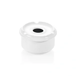 Popolník vetruodolný porcelán 10 cm
