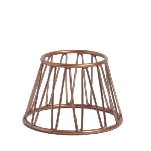 Podstavec Verlo medený, ohrúhly pr. 15cm / v. 10 cm