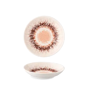 Tanier hlboký 17 cm Isabelle SPHERES RED