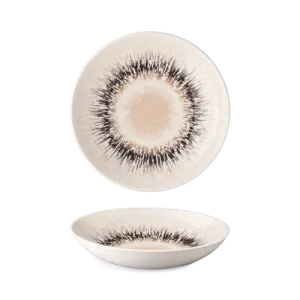 Tanier hlboký coup 26 cm Isabelle SPHERES BROWN