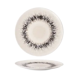Tanier plytký 30 cm Isabelle SPHERES GREY