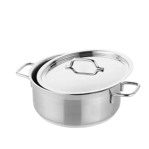 Hrniec nízky 4,3 l + pokrievka 24 cm 