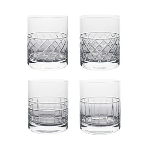 Poháre Old Fashioned Whisky FABIAN mix 350 ml - 4 ks