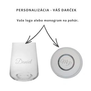Pohár s vlastným menom / logom LUME 500 ml