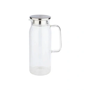 Karafa s matným nerez. víčkom, 1,5 l 