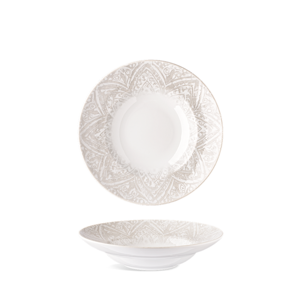 Tanier hlboký pasta 26 cm BASIC Nordic beige