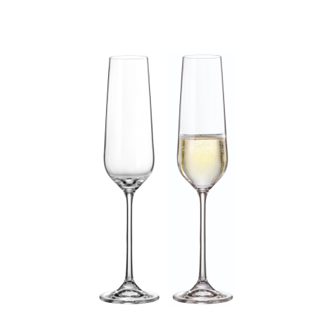 AMUN Poháre na sekt 250 ml (6 ks)