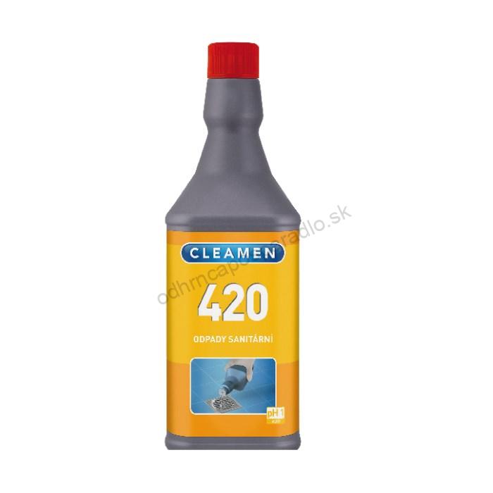 CLEAMEN 420 na odpady sanitárne kyselina sírová 1 L
