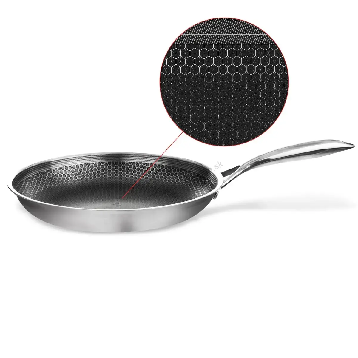 Panvica Cookcell 28 cm do rúry do max. teploty 260 °C/black cube