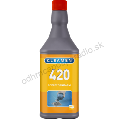 CLEAMEN 420 na odpady sanitárne kyselina sírová 1 L