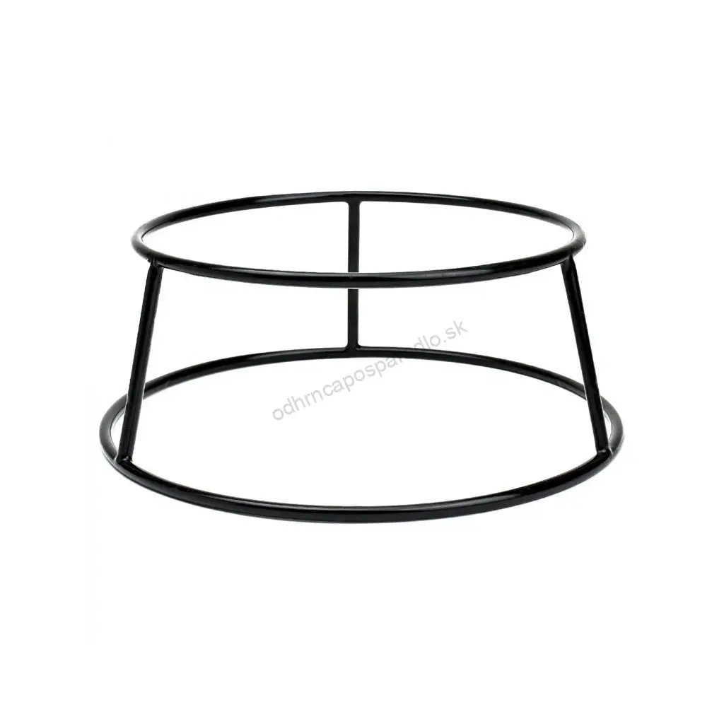 Podstavec Verlo guľatý čierny v.10 cm pr-21,5