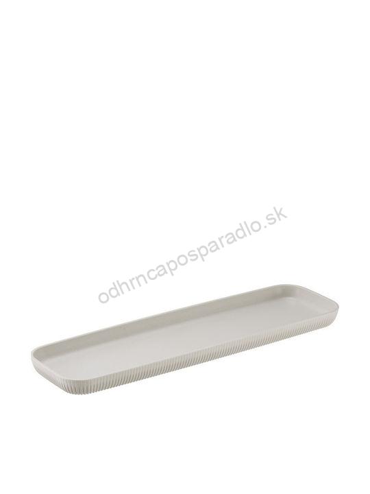Gastronádoba - podnos melamín GN 2/4 53x16,2x3  cm NORWAY Ivory
