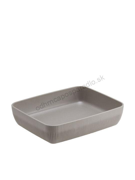 Gastronádoba - podnos melamín GN 1/2 32,5x26,5x7,5 cm NORWAY sivá