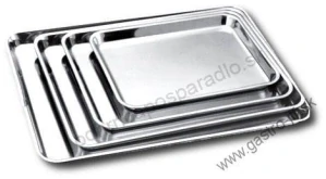 Podnos hranatý nerezový 250x190mm 406250
