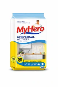 MyHero vlhčené utierky universal 50 ks LEMON