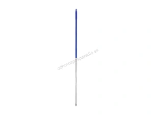 Násada ALU 140 cm 22 mm modrá s otvorom a závitom
