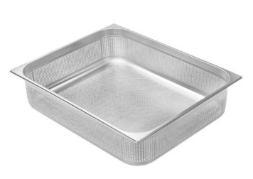 Gastronádoba štandard GN 2/3 065 dierovaná s úchytmi