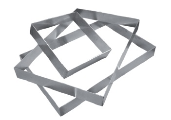 Forma obdĺžniková 59x39 cm