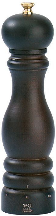 Mlynček PARIS U-Select na soľ 22 cm, čokoládový