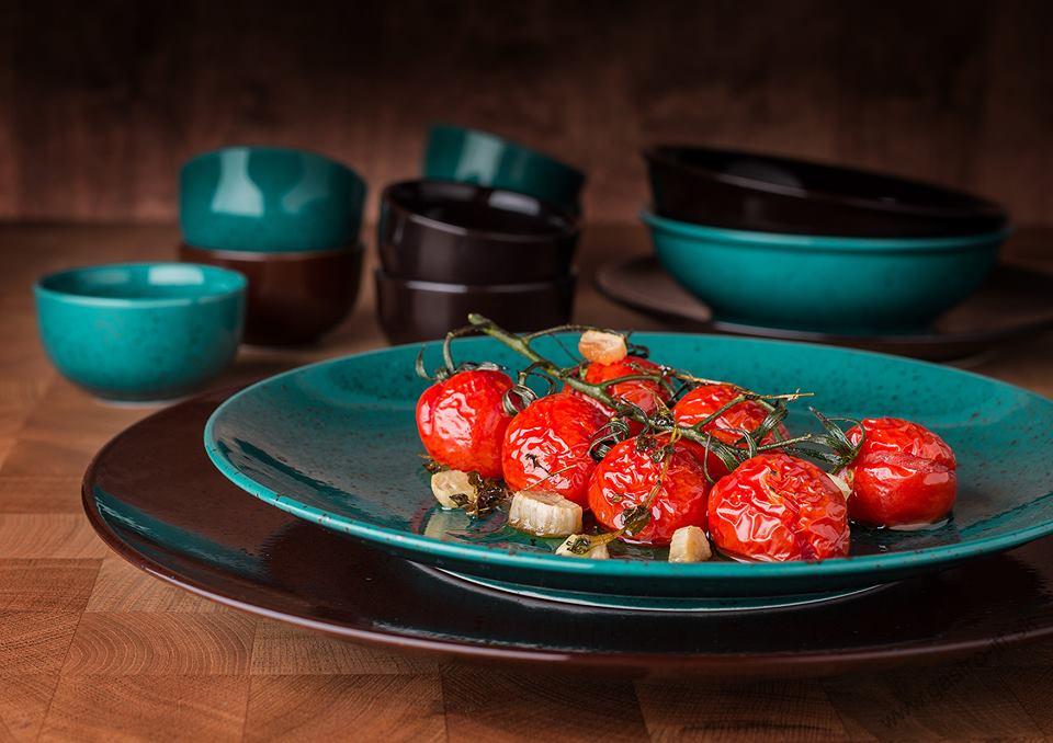 Tanier "Coup" pizza 30 cm Ebony