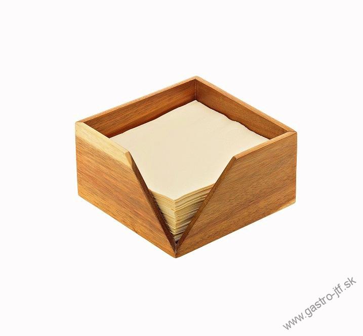 Servitník na 33x33 cm servítky bambus