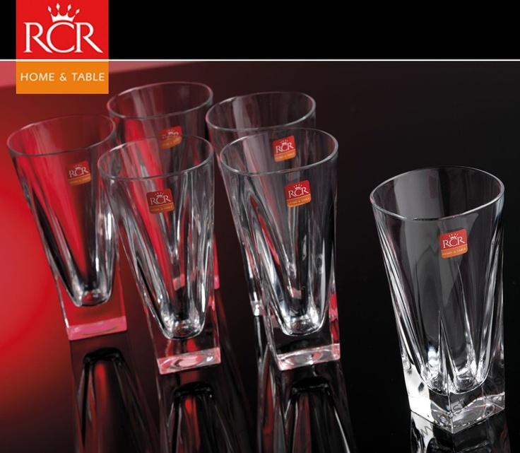 RCR Poháre Long drink FUSION 380 ml (6 ks)