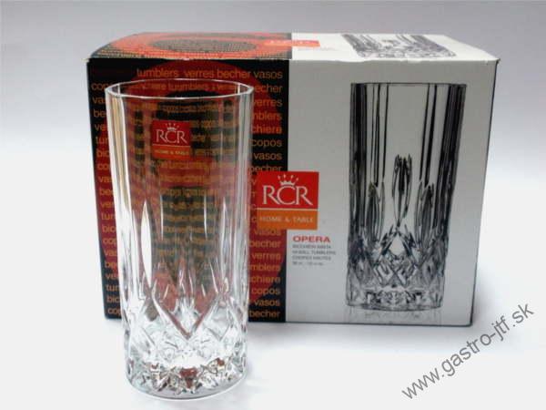 RCR Poháre long drink 360 ml OPERA (6 ks)