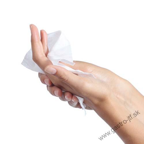 Vlhčené utierky 70 % alkohol - na ruky i povrchy 80 ks