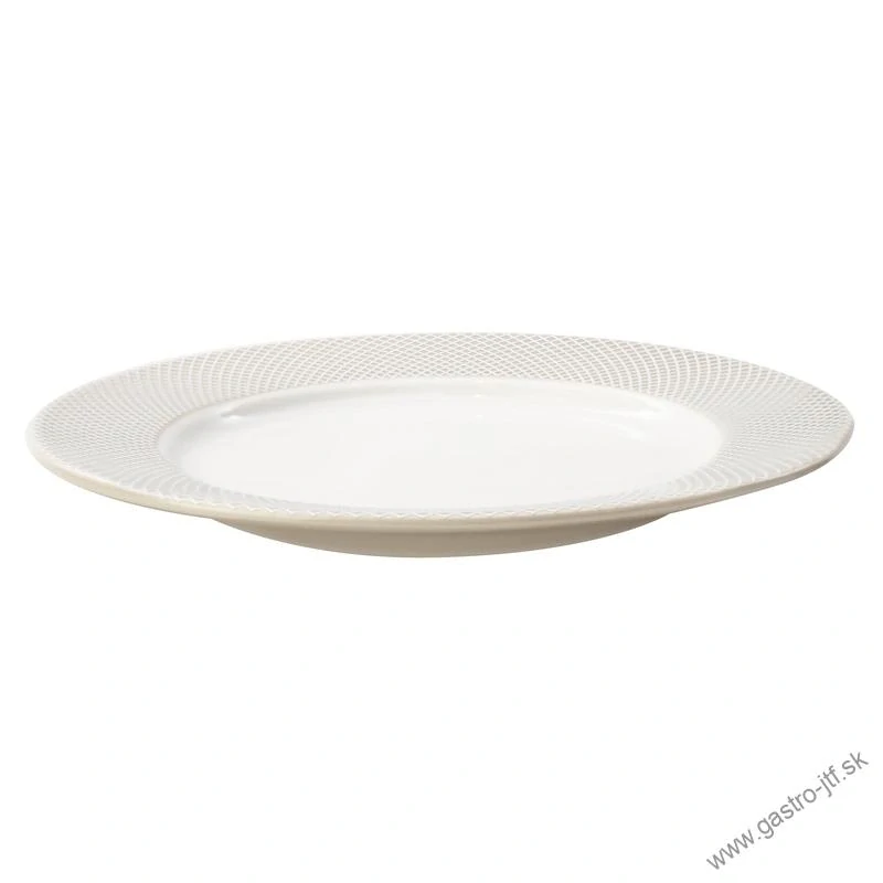 Norwich tanier plytký pr.16 cm béžový okraj