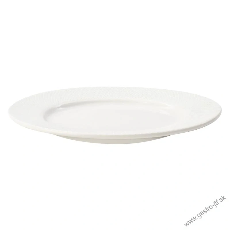 Norwich tanier plytký pr.23 cm, biely okraj